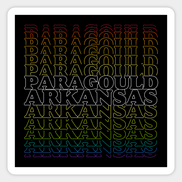 Paragould Spectrum Magnet by rt-shirts